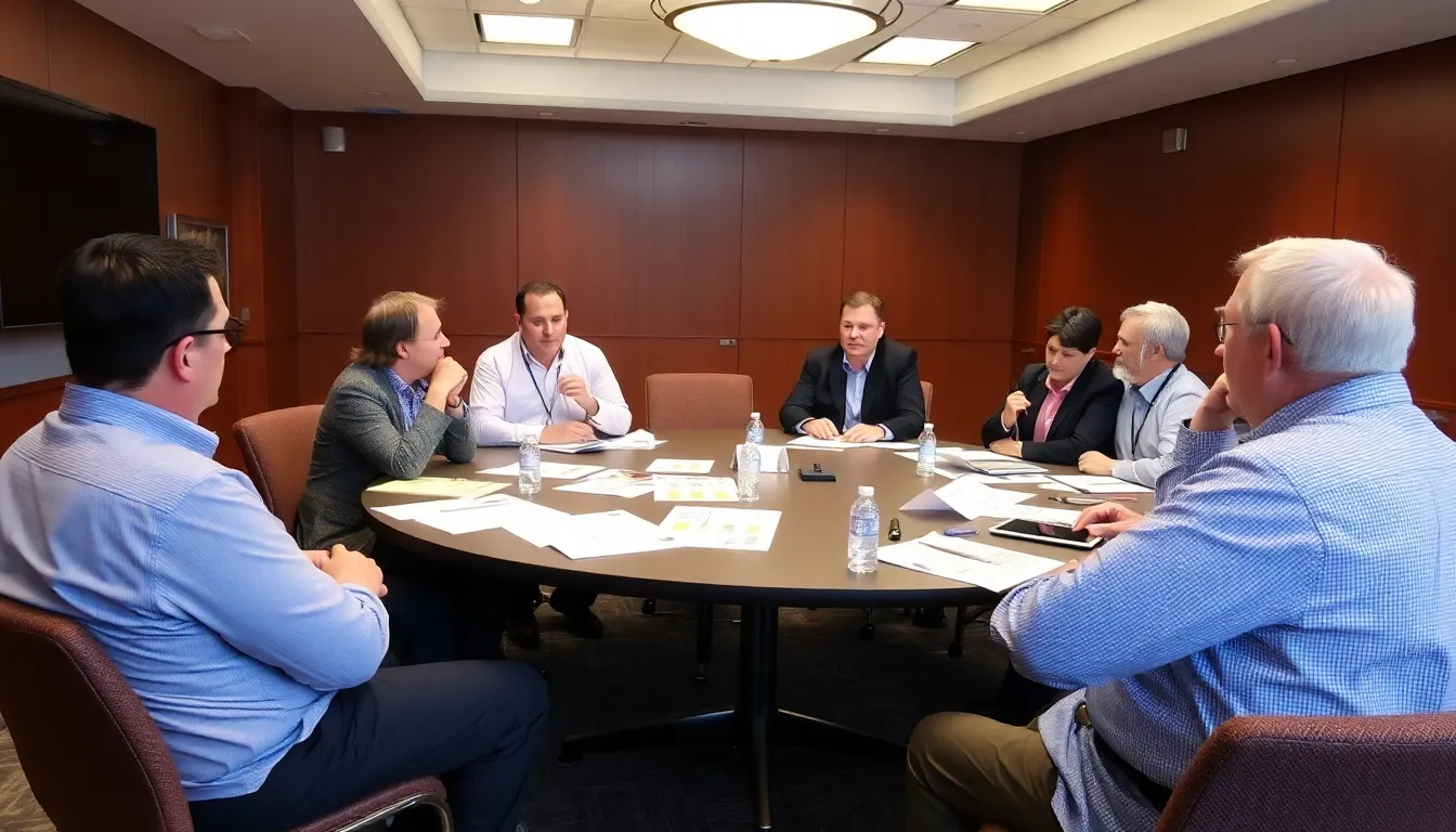 A meeting between a real estate agent and a client, highlighting the importance of professional representation in navigating the complexities of property transactions