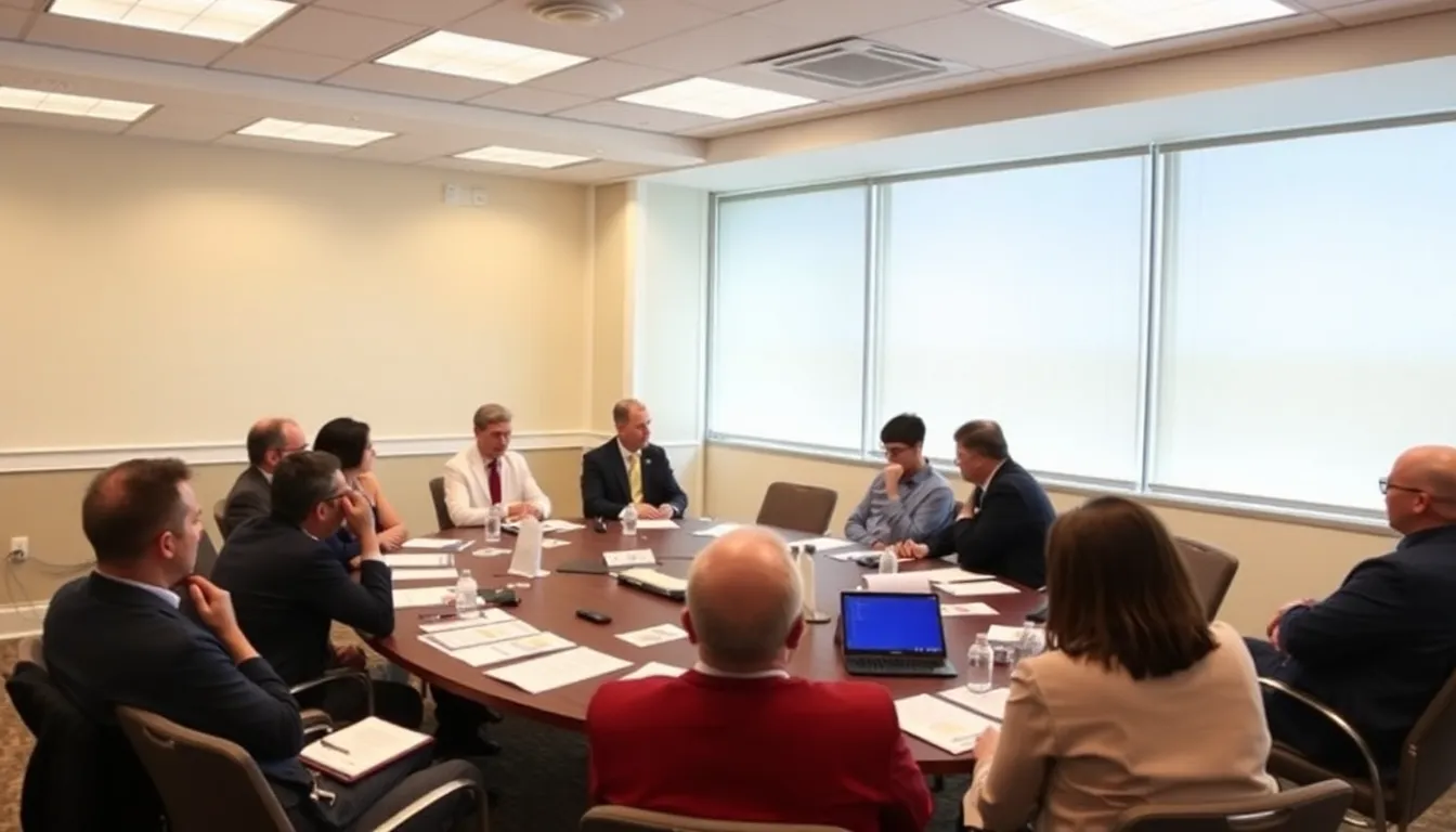 A diverse group of homebuyers discussing their concerns about rising costs in the real estate market, emphasizing the challenges they face amidst increasing agent fees