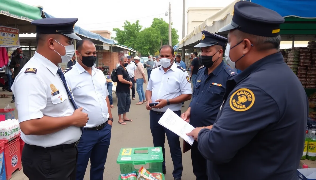 Consumers showing interest in sustainable and ethically sourced Cordón products during a market survey