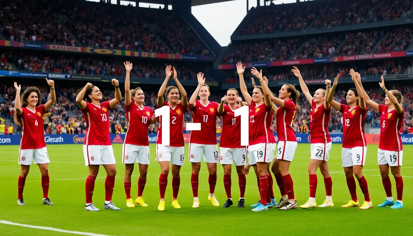 Key players Alexia Putellas and Aitana Bonmatí demonstrate exceptional skills during a match, contributing to Spain's rise in the FIFA Women's World Rankings