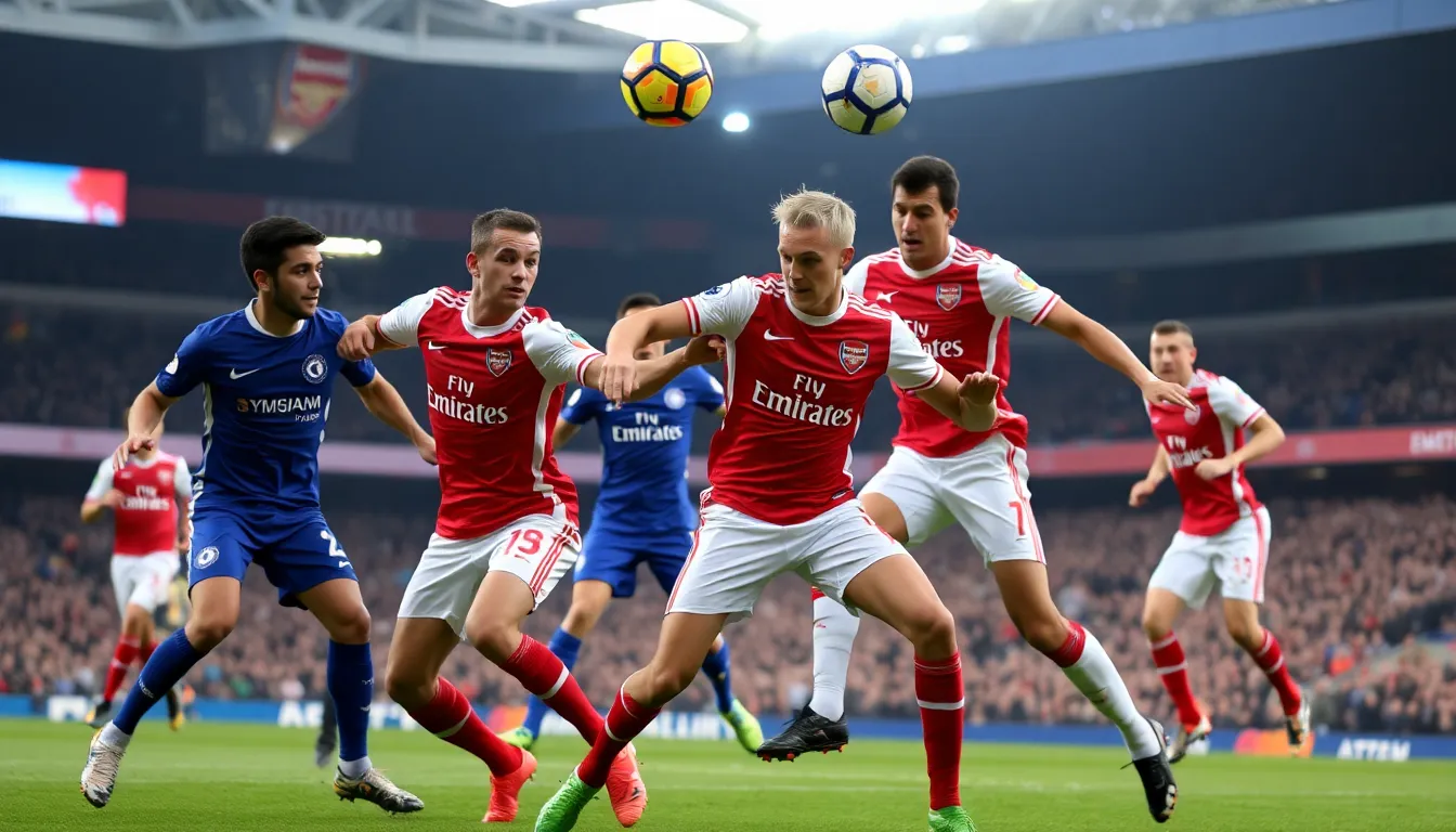 Bukayo Saka scores Arsenal's second goal, restoring their lead and further energizing the supporters at the stadium