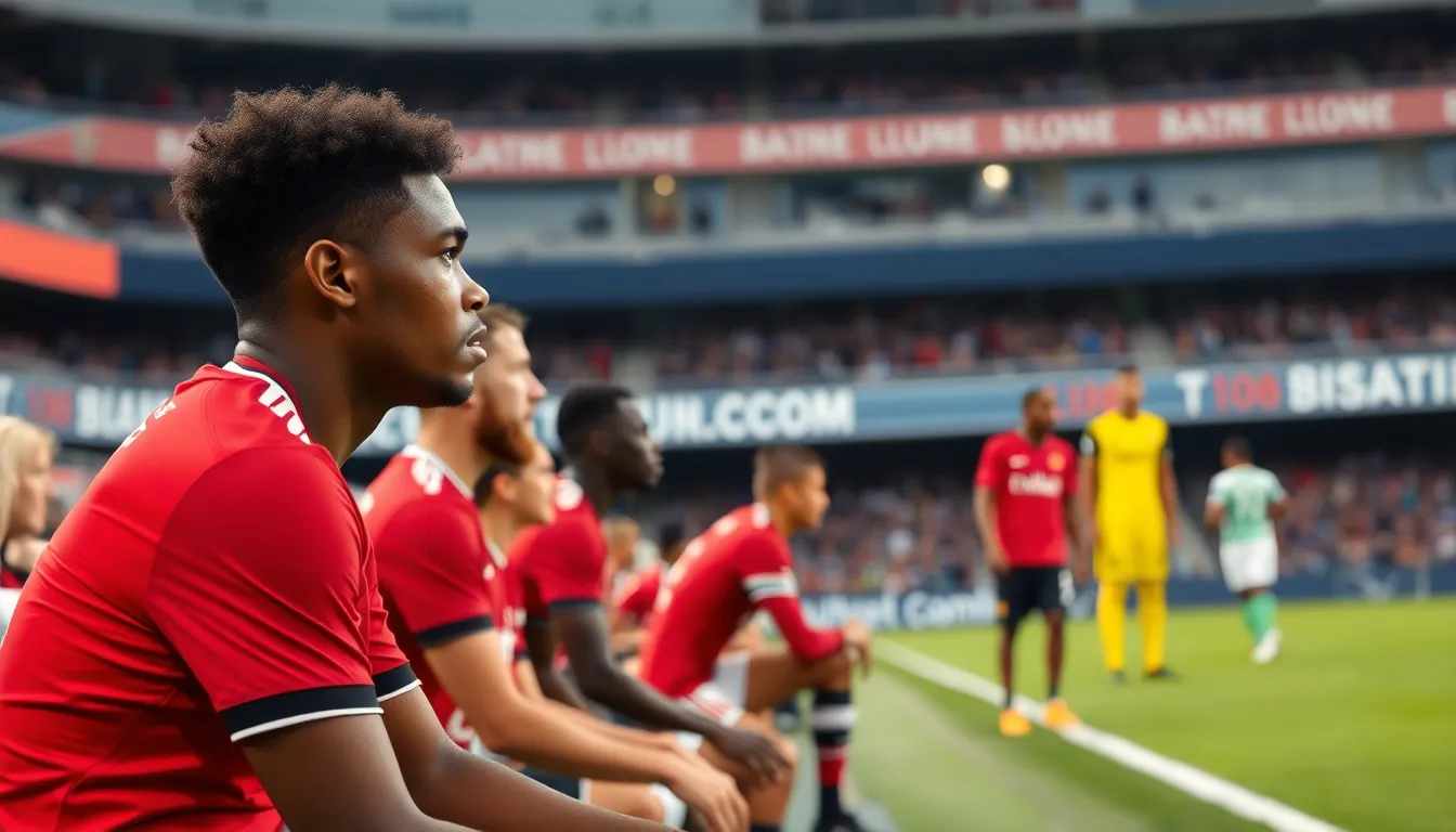Eze trains diligently on the practice field, demonstrating his commitment to improve and earn more minutes in Arsenal's competitive squad