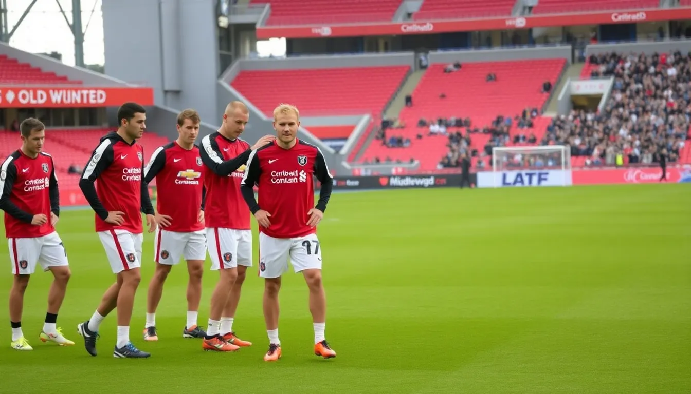 Middlesbrough players celebrate a goal during their recent match against Cardiff City, showcasing their teamwork and enthusiasm on the field.