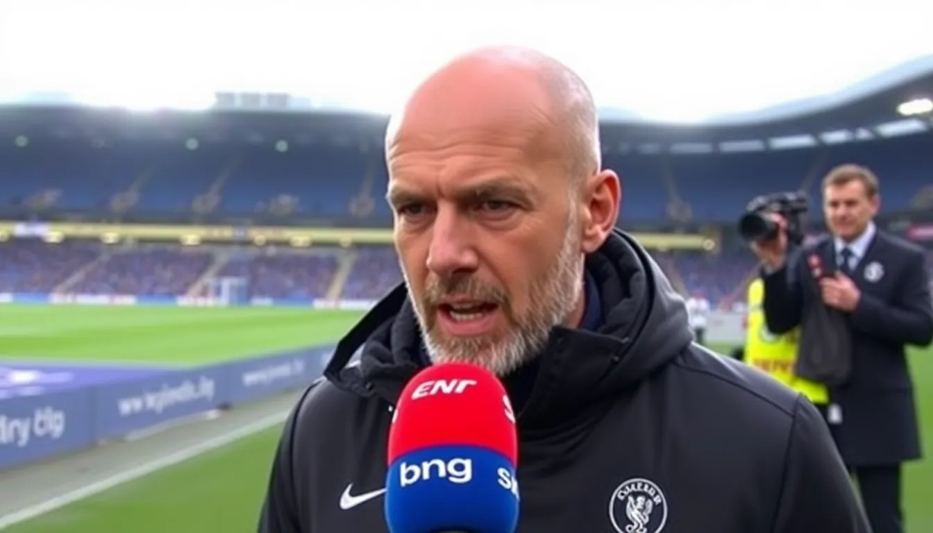 Pep Guardiola gestures emphatically during a press conference, passionately defending his comments about the referee's performance after Manchester City's victory over Wolverhampton Wanderers.