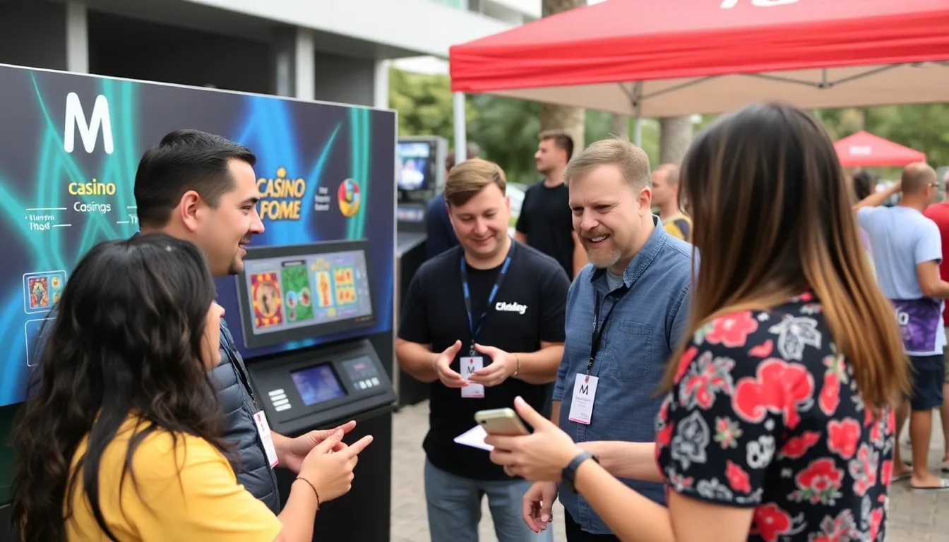 A customer support representative engaging with a player through live chat, demonstrating M Casino's commitment to providing assistance and ensuring a smooth gaming experience