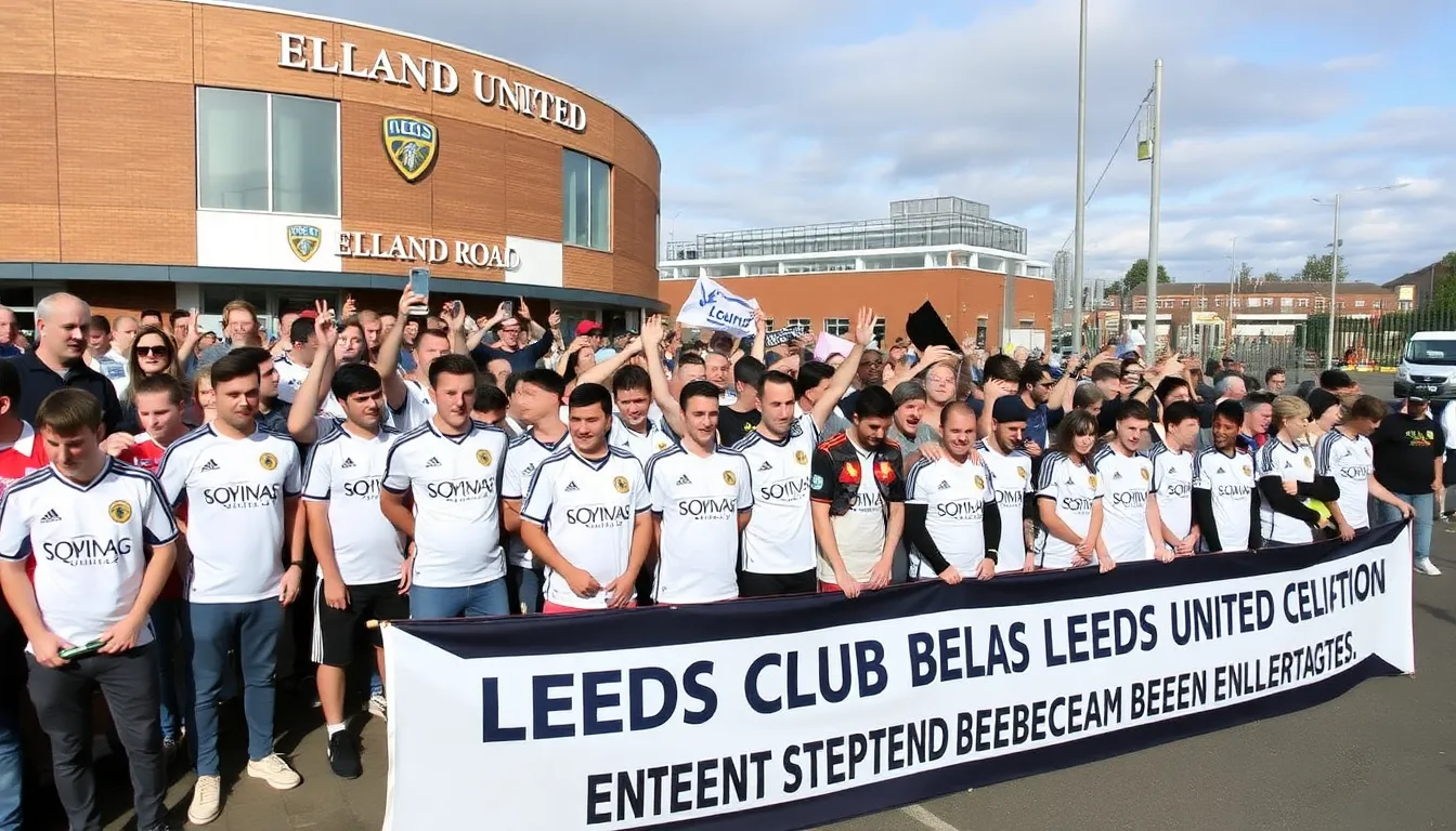 Club officials discuss the ambitious expansion plans for Elland Road, emphasizing their commitment to modernizing the stadium for a growing fan base