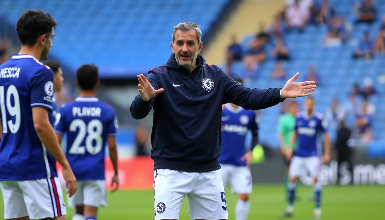 Fans in the stands passionately supporting Chelsea, highlighting their unwavering loyalty and the emotional connection to the club