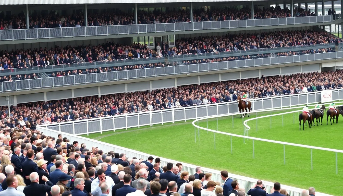 Crowds gather at Lingfield Park, eagerly awaiting the start of an exciting eightrace allweather card featuring a mix of experienced horses and promising newcomers.