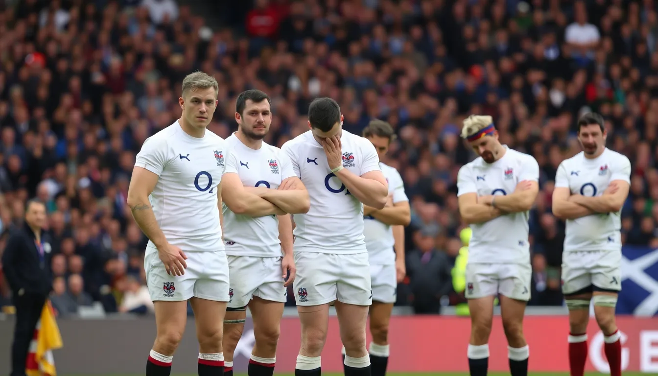 Disciplinary issues plague the England team, leading to costly penalties that hinder their performance on the field against Scotland