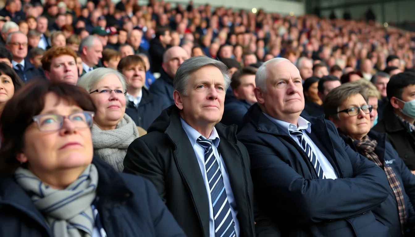 The historic stadium of Coventry City resonates with the chants of passionate supporters, reflecting the emotional investment of the local community in the team's journey