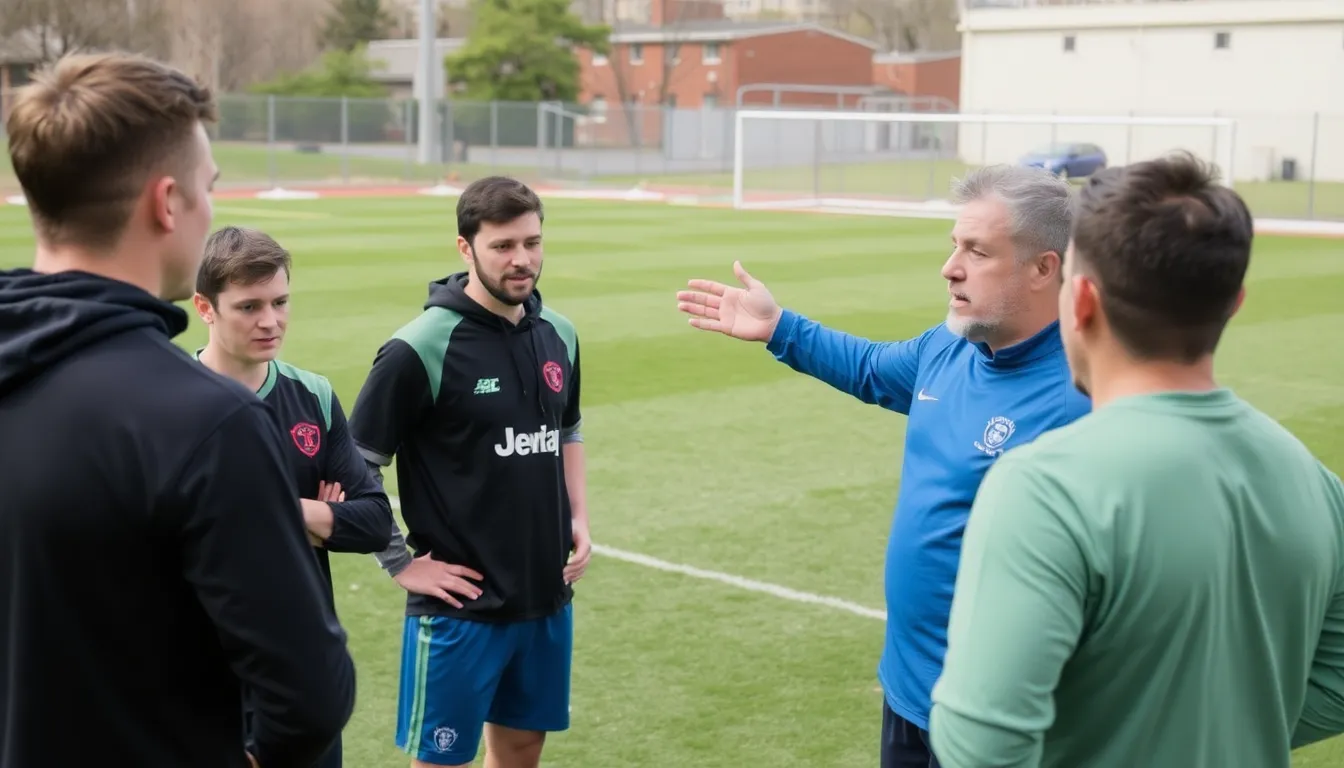 Coach Pellegrino Matarazzo speaks at a press conference, emphasizing the importance of strong performances and victories as his team prepares for an upcoming match in LaLiga.