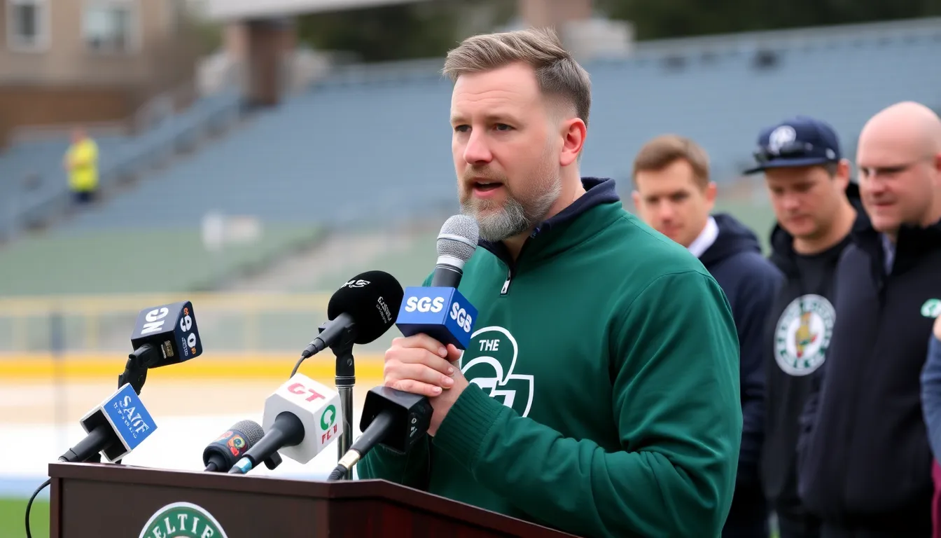 McCowan expressing his support for Celtic, highlighting his commitment to the club's future