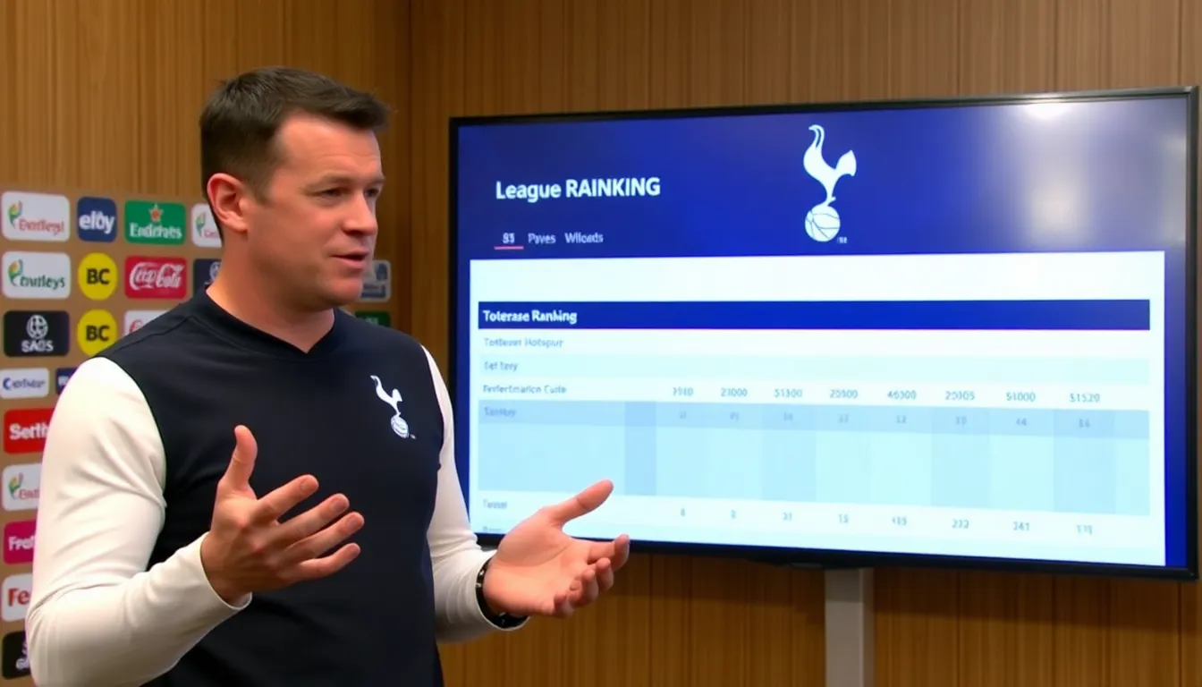 The empty seats at the stadium serve as a stark reminder of declining matchday attendance, illustrating the impact of Spurs' league position on fan engagement and local businesses