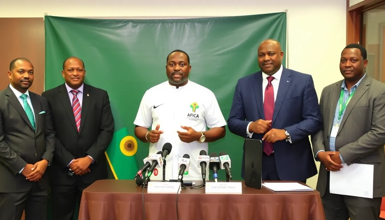 A meeting of football stakeholders discussing the implications of AFCON's new fouryear cycle, reflecting the collaborative effort to enhance the tournament's future