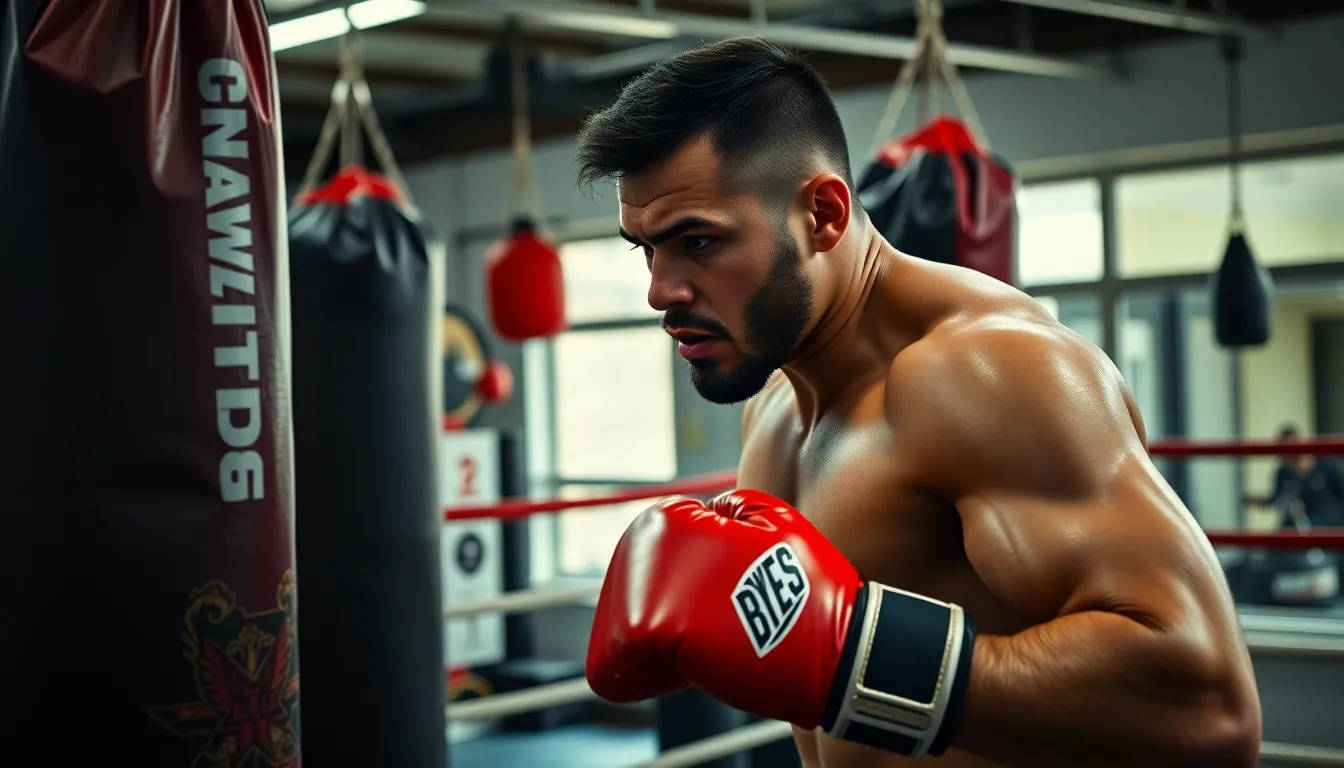 Itauma's team strategizing before a match, emphasizing their commitment to guiding him through the competitive landscape of the heavyweight boxing world