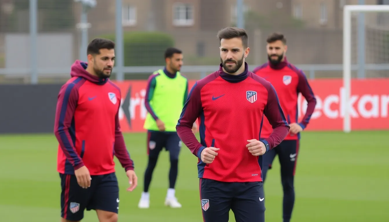 Pablo Sarabia is seen training with PSG, reflecting his desire for more playing time and a new opportunity elsewhere