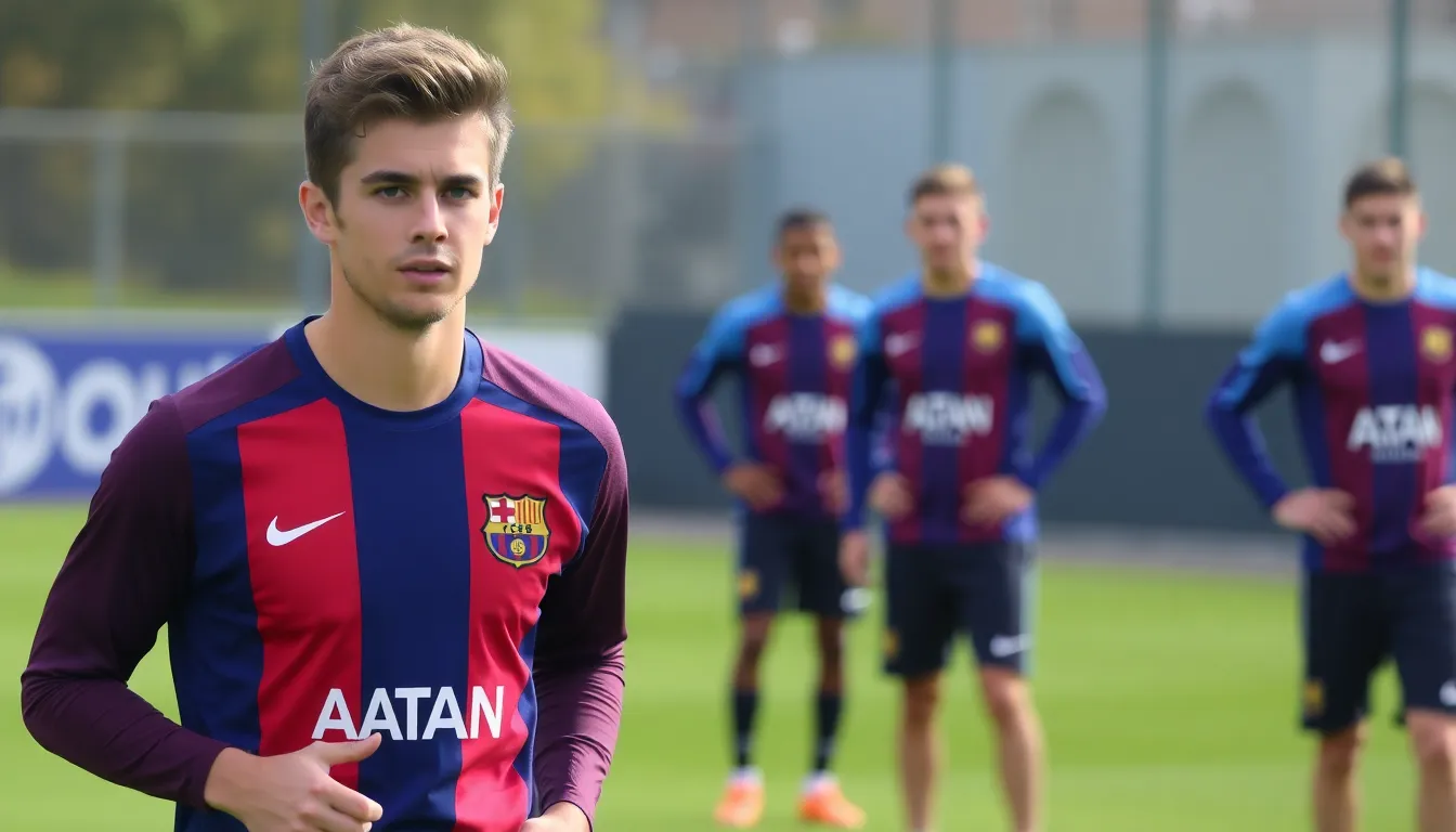 The signing ceremony showcases the excitement surrounding Sergi Roberto's contract renewal, drawing attention from eager fans and media