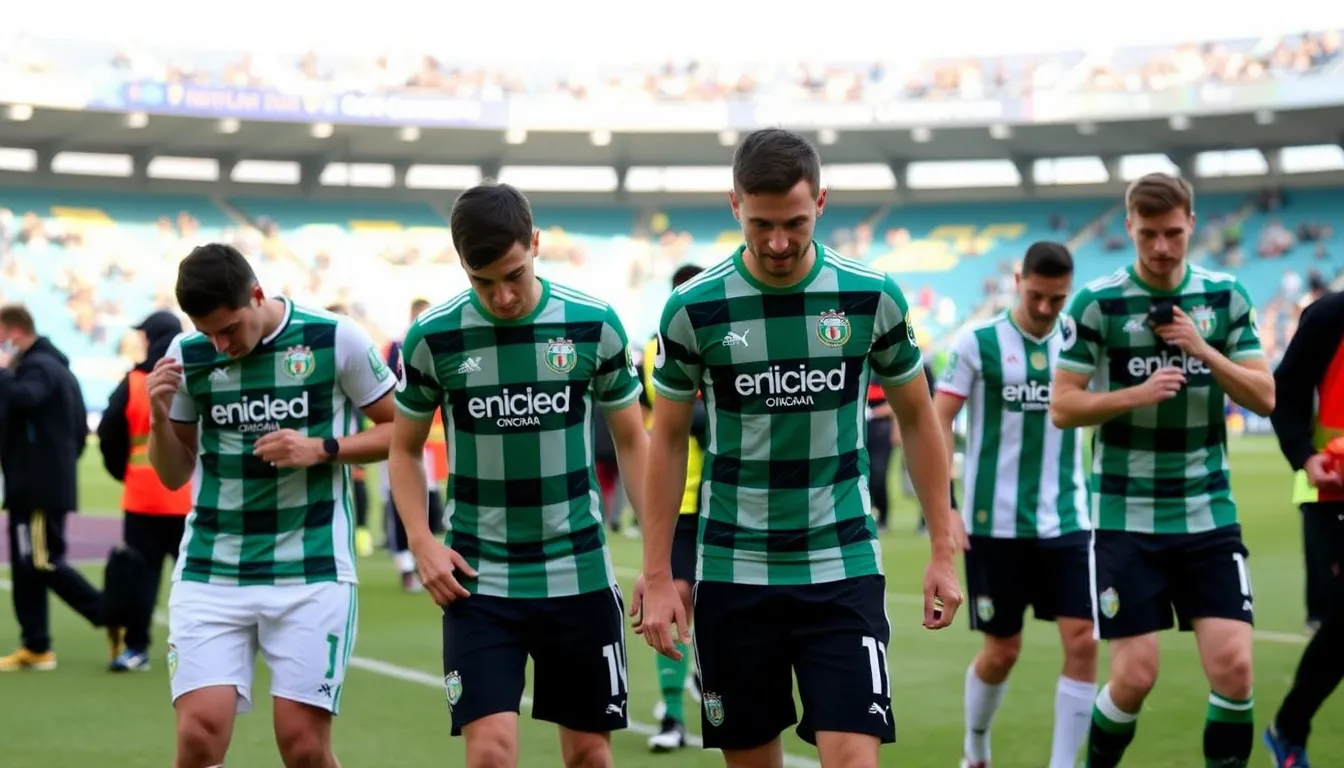 Sporting Lisbon players celebrate their 31 victory over Bodo/Glimt at Estádio José Alvalade, securing their advancement in the UEFA Champions League.