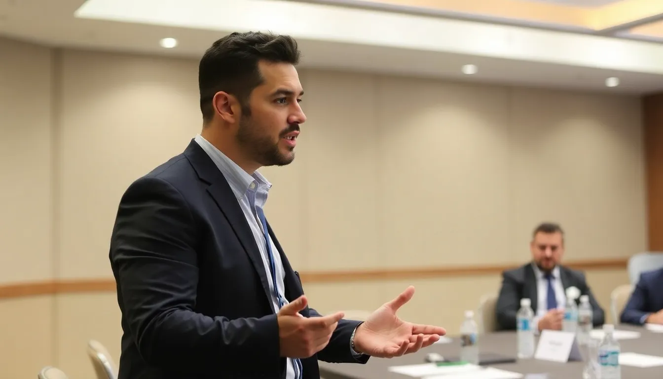 A workshop session where players are learning about their rights and navigating career challenges with the support of AIF resources and experts