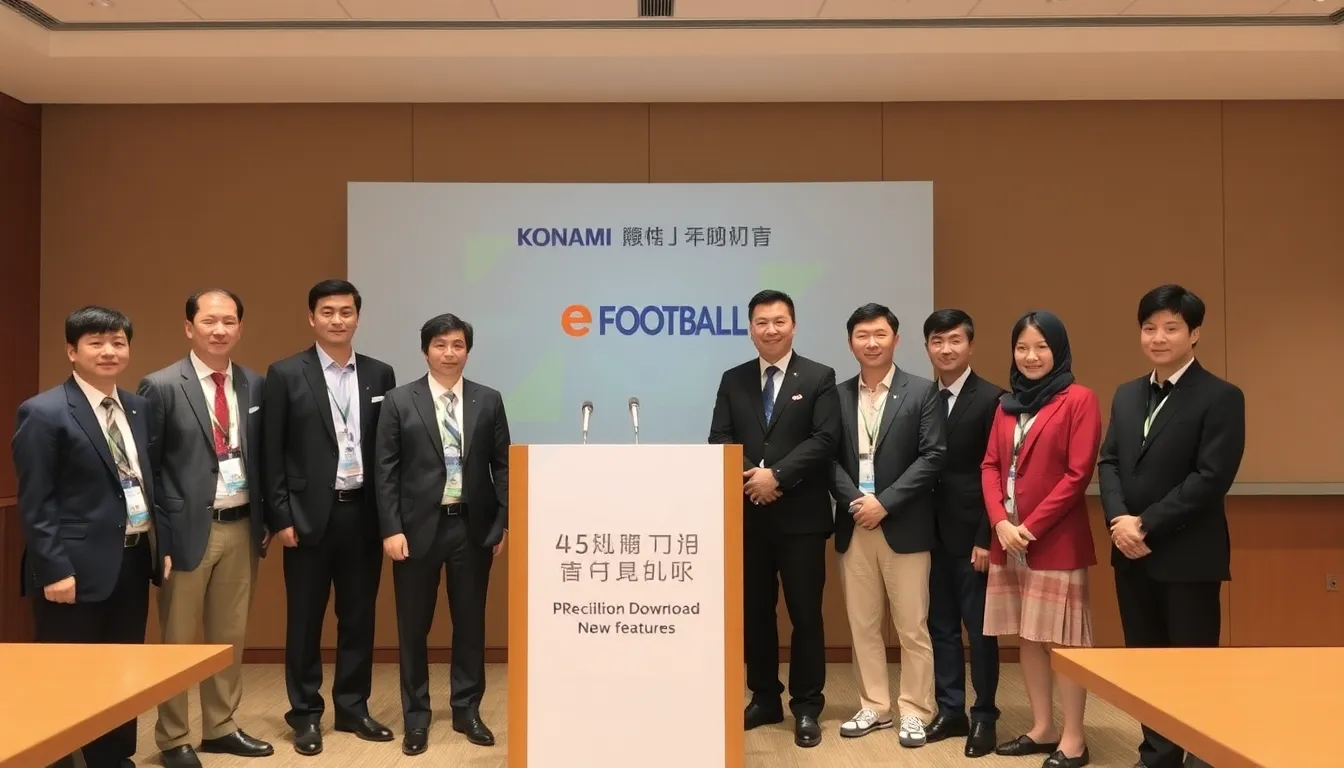 다양한 플랫폼에서 eFootball 게임을 즐기는 사용자들의 모습