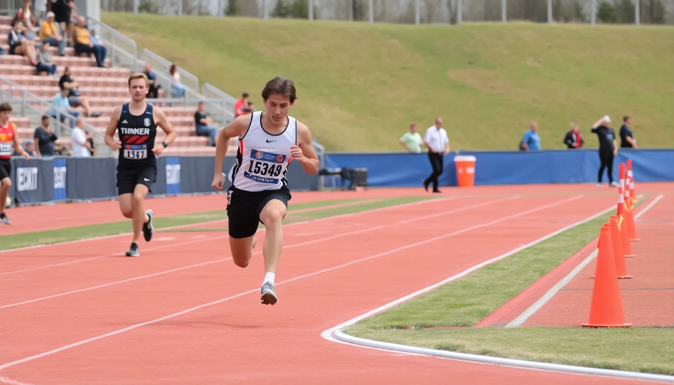 A closeup of Zighy, exuding determination and readiness as he aims for a third consecutive win in the competition