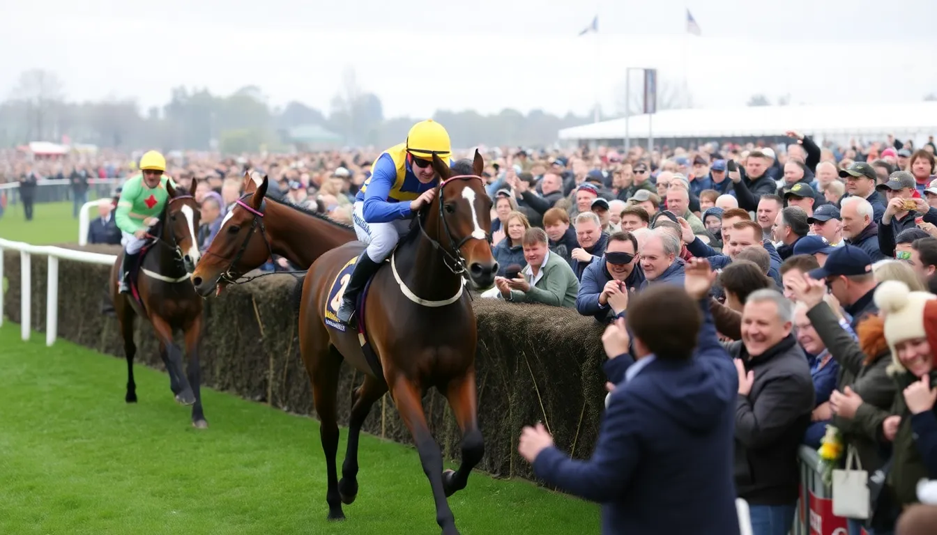 Trainers and owners observe closely as Mondo Man competes, understanding the race's significance in shaping future strategies and opportunities in the racing community