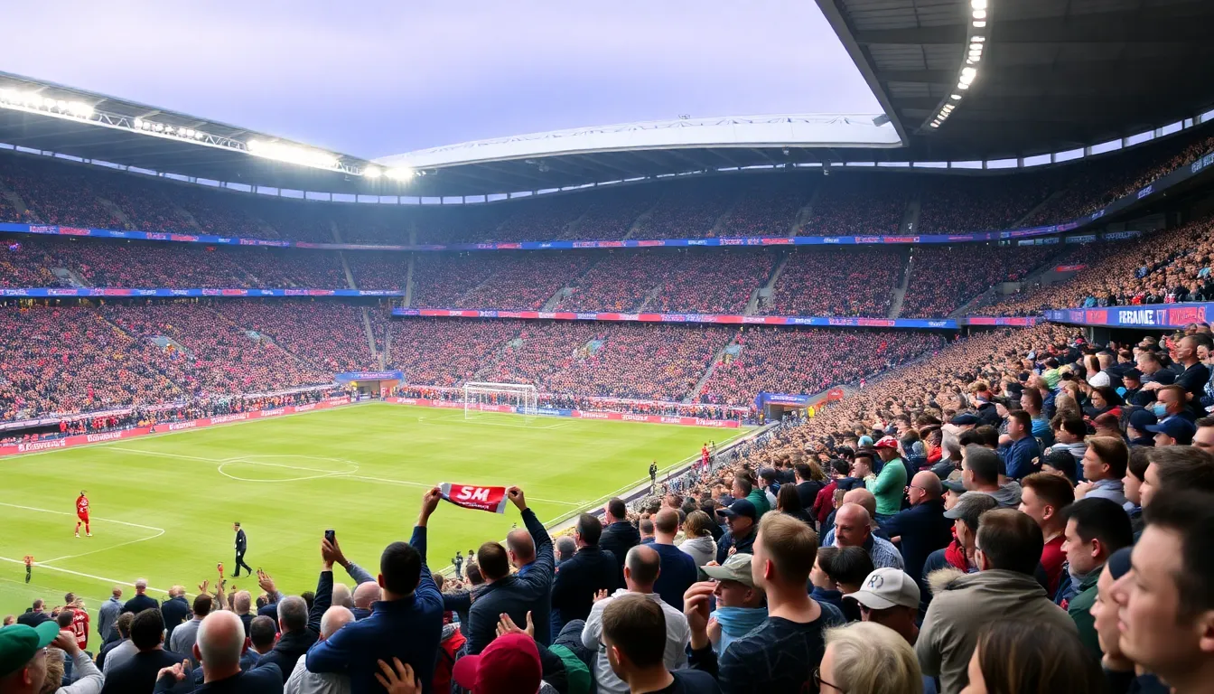 Liverpool players celebrating a goal during their highstakes match against Tottenham Hotspur, highlighting their pursuit of Champions League qualification