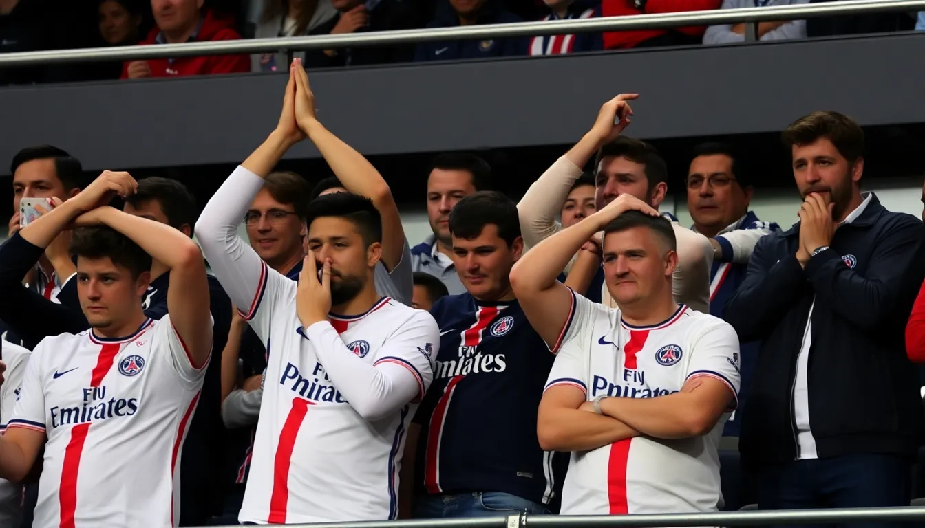 Achraf Hakimi is seen sitting on the sidelines during a training session, visibly frustrated as he nurses a muscle injury ahead of PSG's crucial match against Bayern Munich.