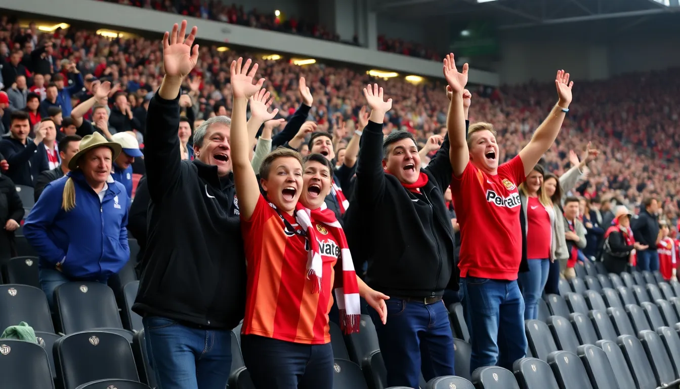 A tense moment as Sunderland's players attempt to break through Forest's defense in a desperate bid to equalize