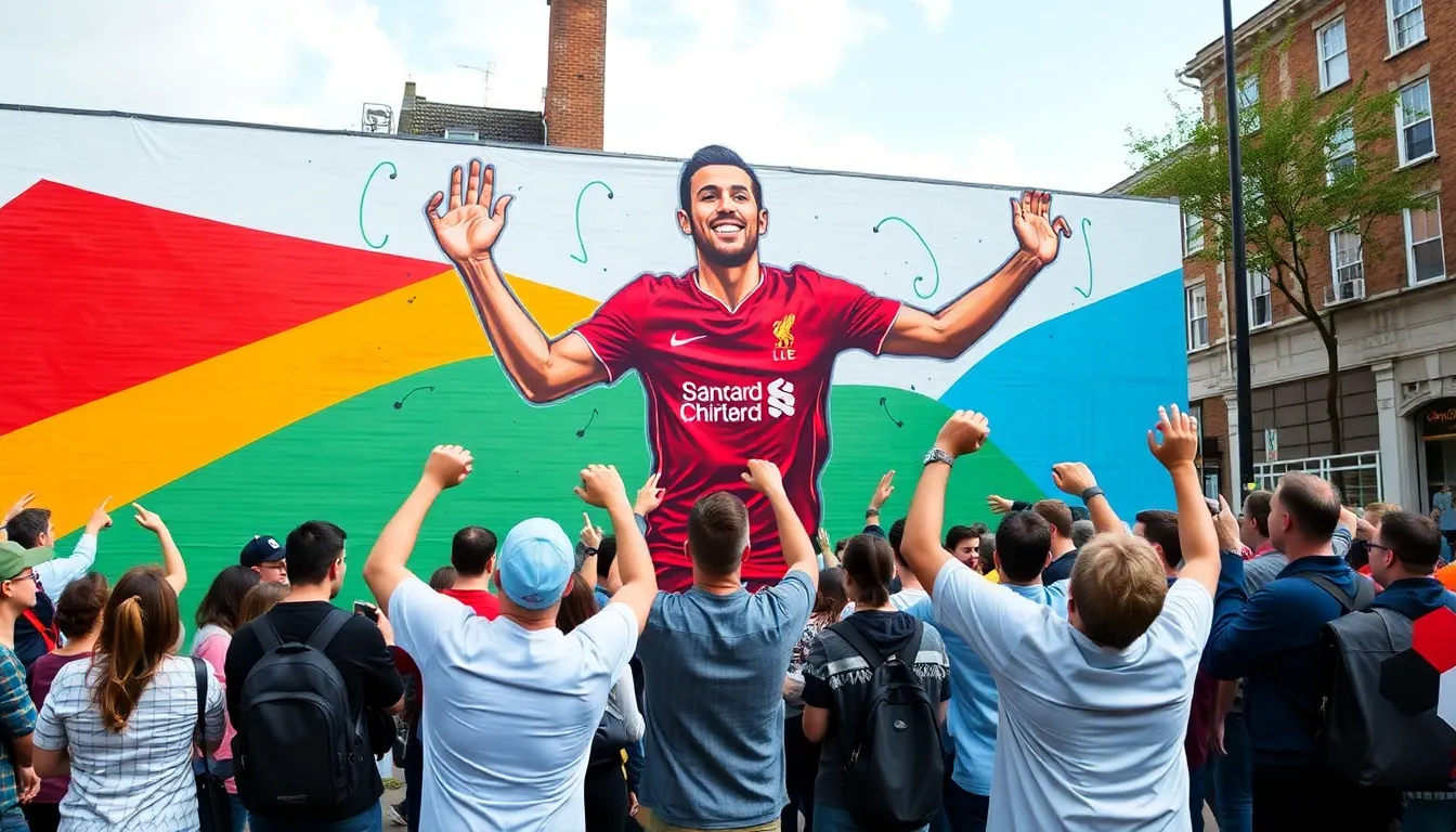Local residents engage in discussions about the mural's artistic execution, highlighting differing opinions on its fit within the surrounding historical architecture of the neighborhood