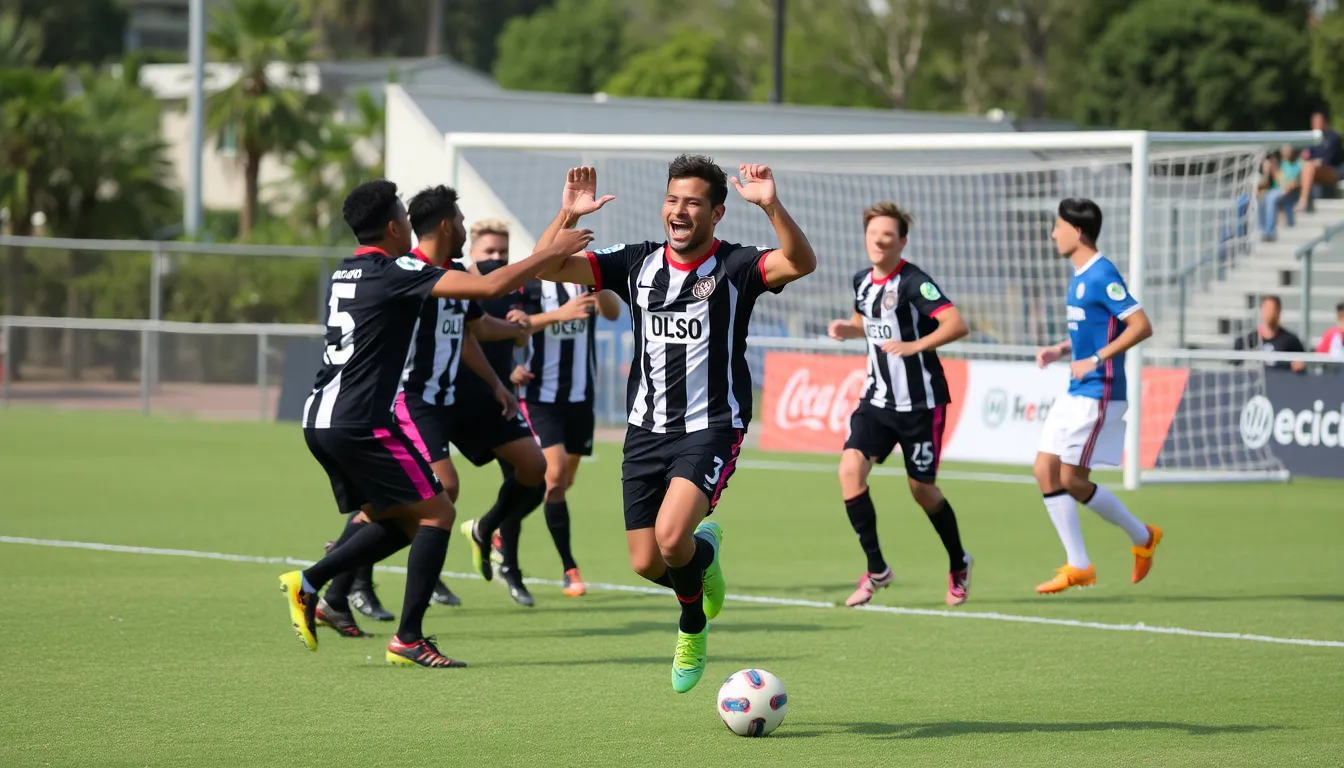 The midfielder executing a precise pass, showcasing his vision and contributing to a teammate's scoring opportunity