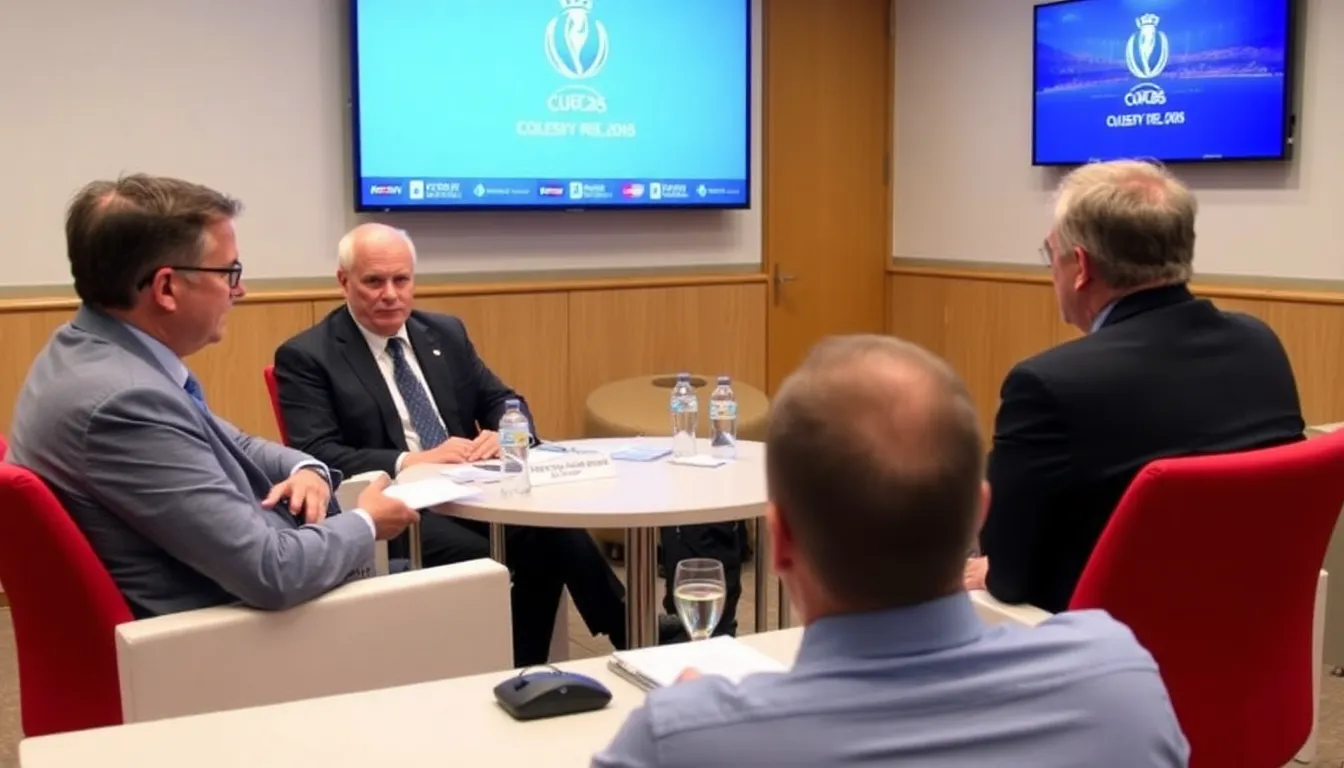 A group of ticket holders gathered to advocate for clearer communication from FIFA regarding refund timelines and policies