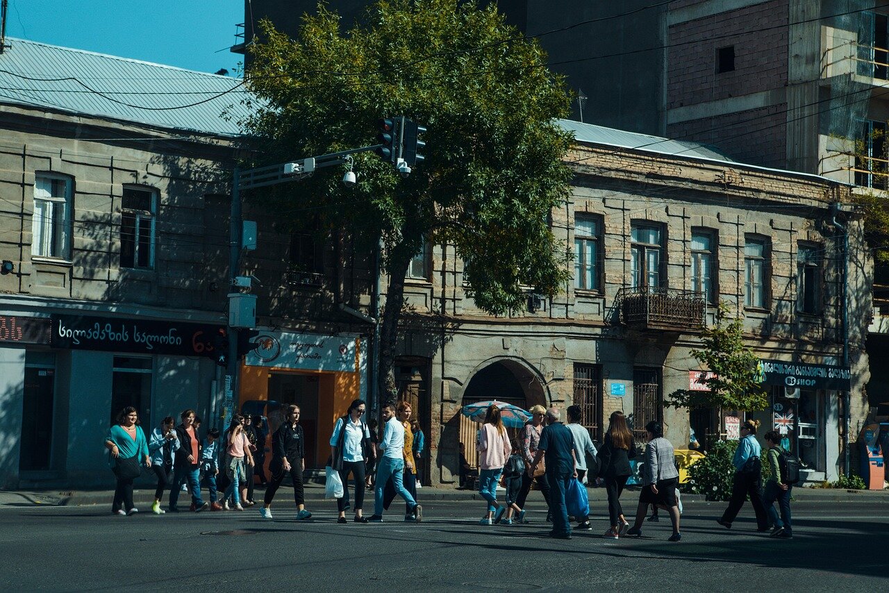 Georgian fans gather in local venues, united in their support for the national football team during the World Cup matches