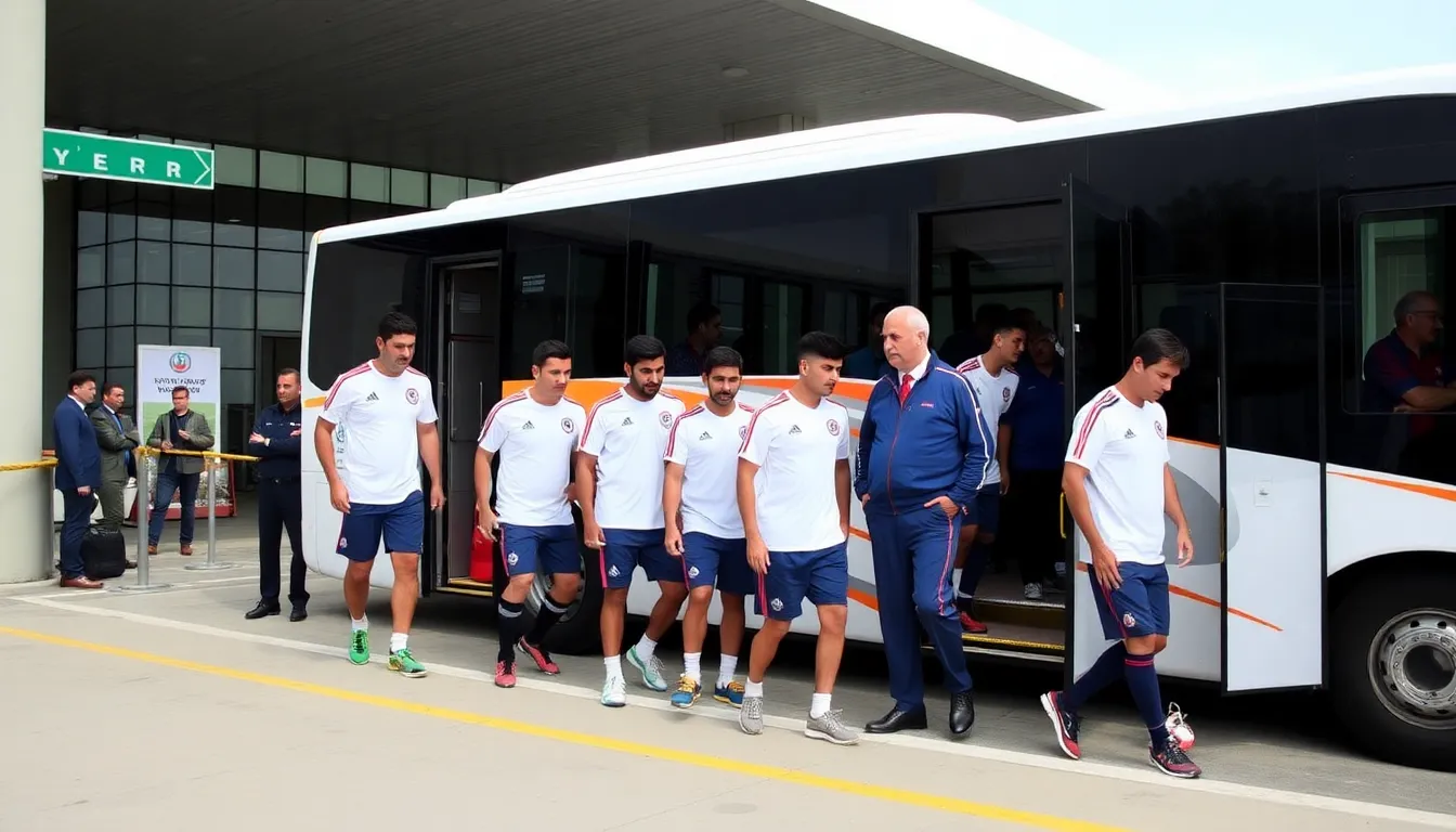 The Iranian national football team departs for a training camp in Turkey, symbolizing a potential thaw in relations between Iran and the USA following recent FIFA discussions.