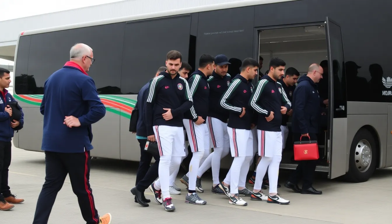 The Iranian team, known as Team Melli, celebrates a victory, embodying national pride and the potential for sports to bridge cultural divides