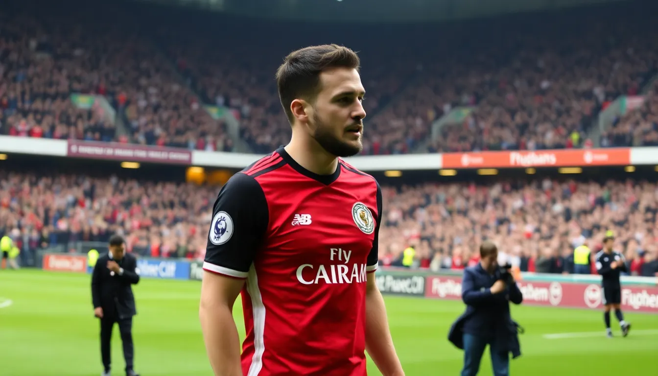 Fans express their emotions during the match, reflecting the bittersweet nature of Tavernier's departure and the uncertainty it brings for the future of the team