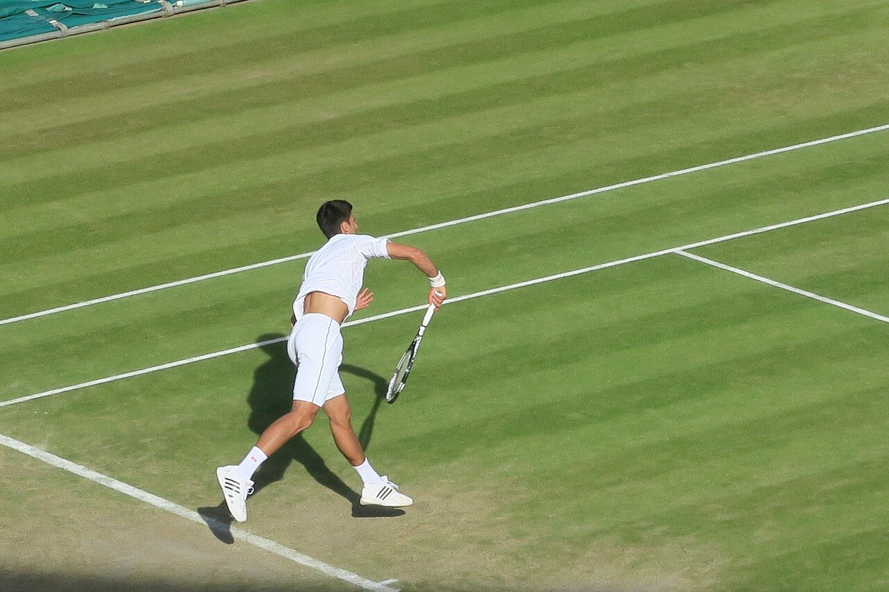 Fans eagerly watch the thrilling moments unfold, highlighting the excitement and unpredictability of the early rounds at Wimbledon