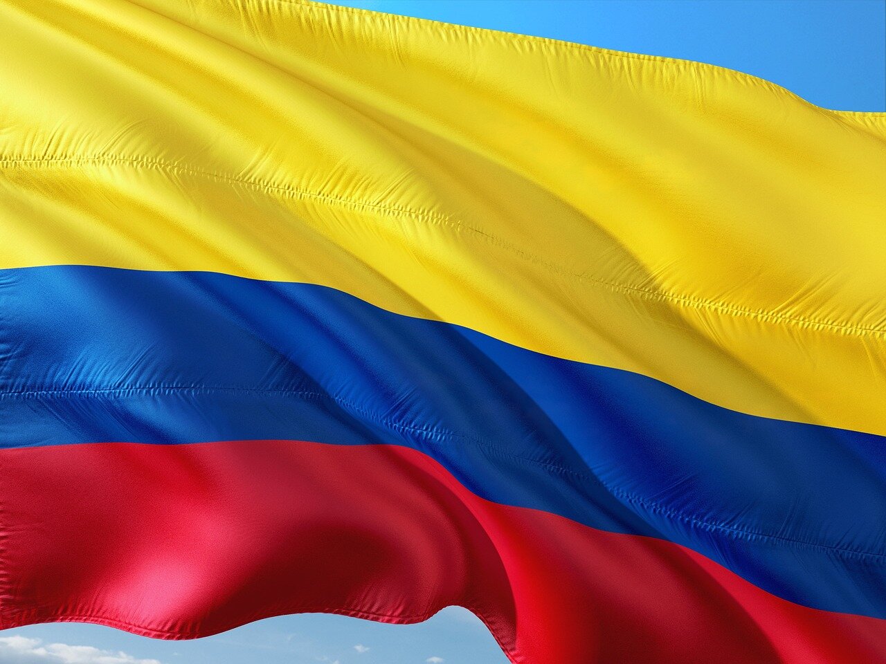 Colombian forward Luis Díaz celebrates after scoring the only goal of the match against Ghana during a friendly encounter in Miami.